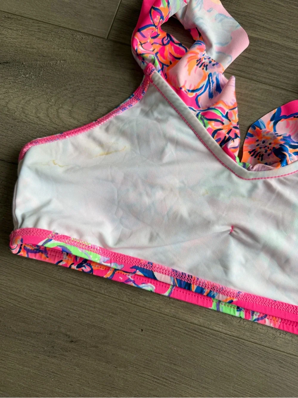 Lilly Pulitzer girls Mini Kasme Bikini Upf 50+ - size 10